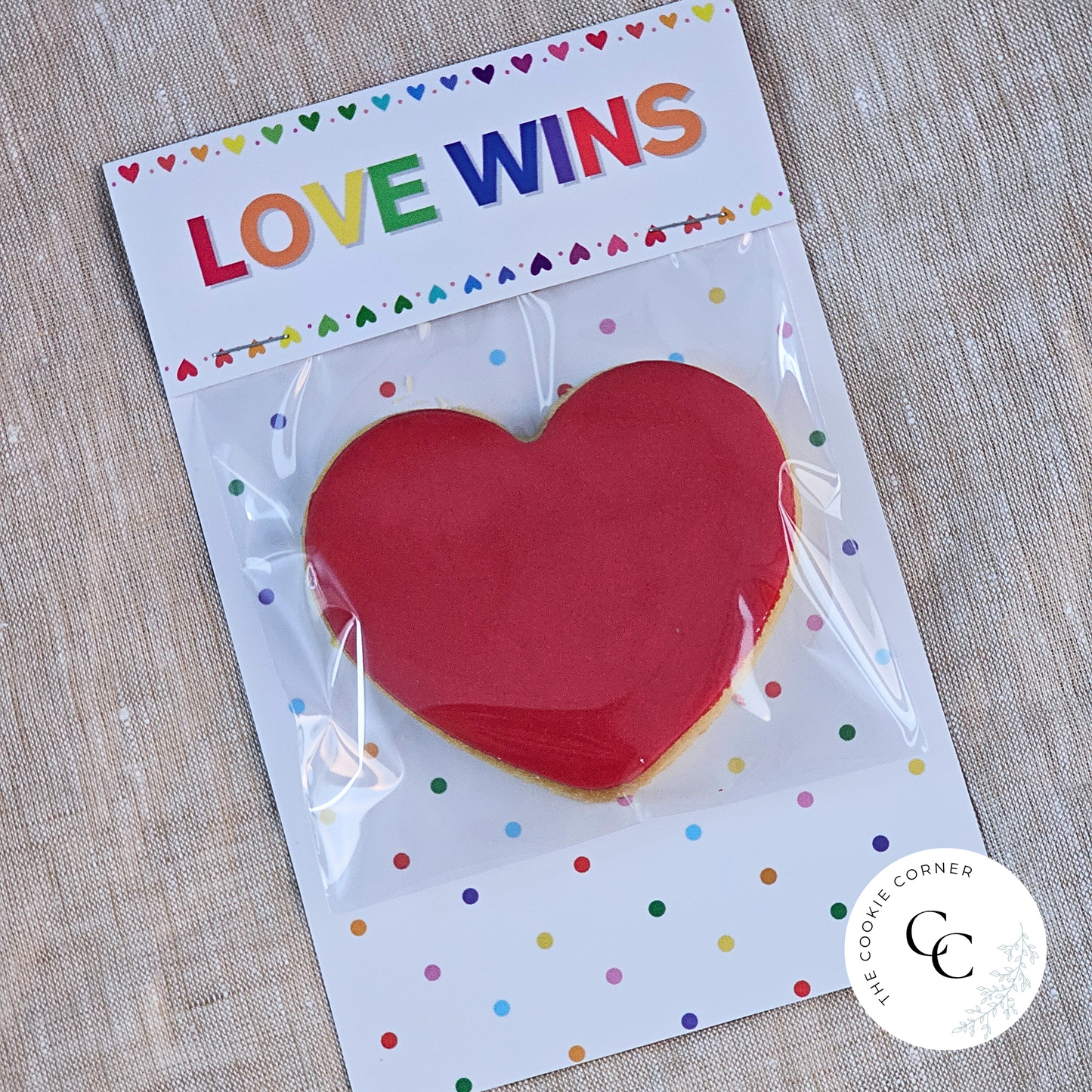 [Food Safe] Pride Month - Love Wins - Double Sided Designs - Folded Bag Toppers - 25 Pack