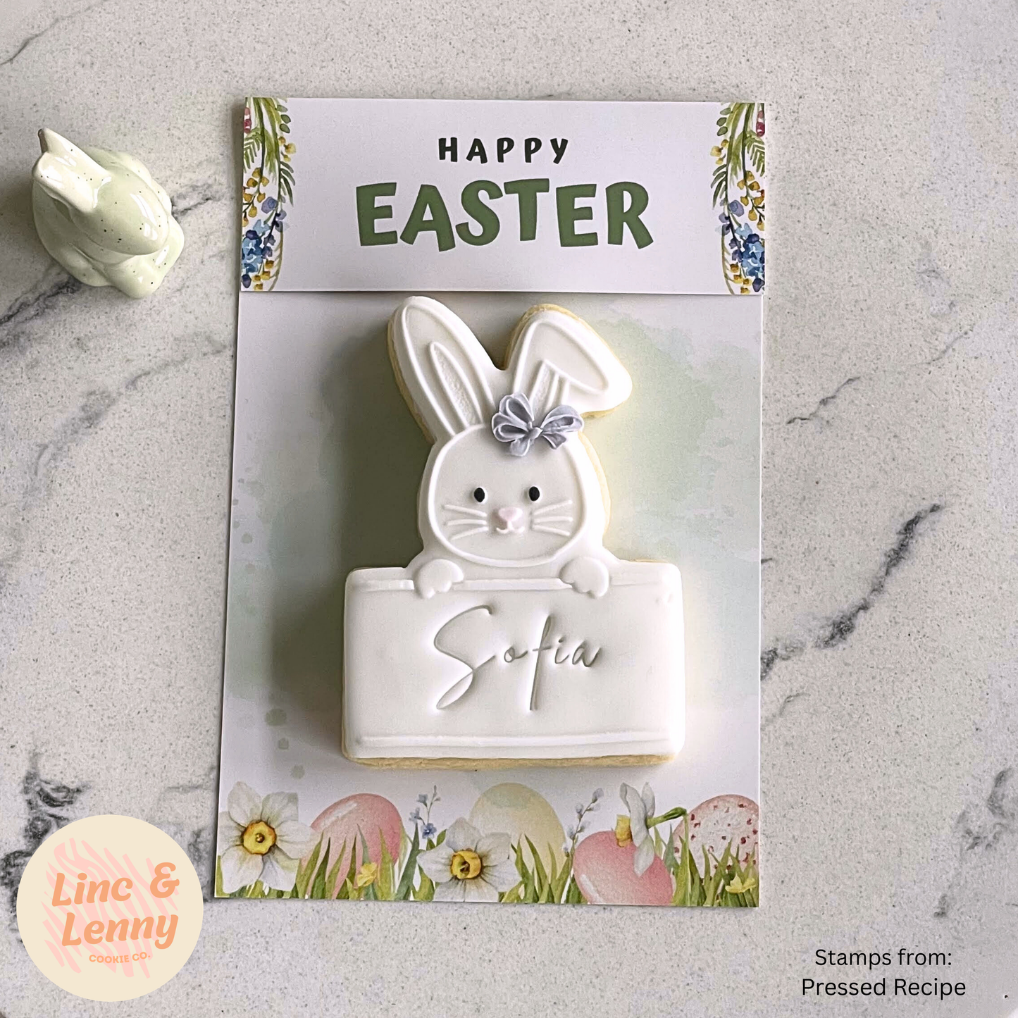 [Food Safe] Easter Eggs or Chicks - Double Sided Designs - Folded Bag Toppers - 25 Pack