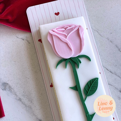 [Food Safe] Stripe Hearts and Red Hearts - Double Sided Designs - Backing Cards - 25 Pack