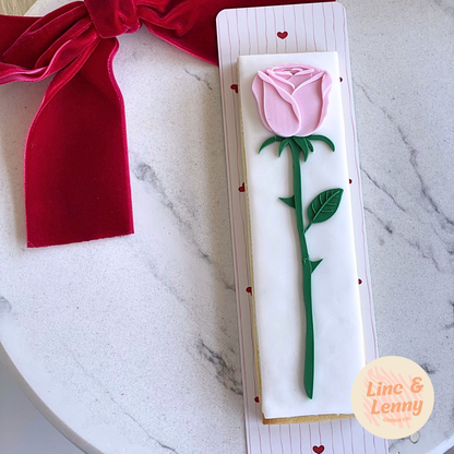 [Food Safe] Stripe Hearts and Red Hearts - Double Sided Designs - Backing Cards - 25 Pack