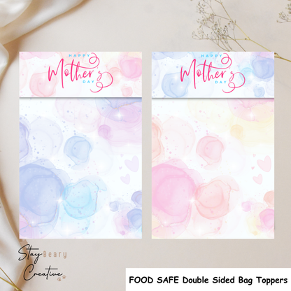 [Clearance] Happy Mother's Day - Folded Bag Toppers - 25 Pack