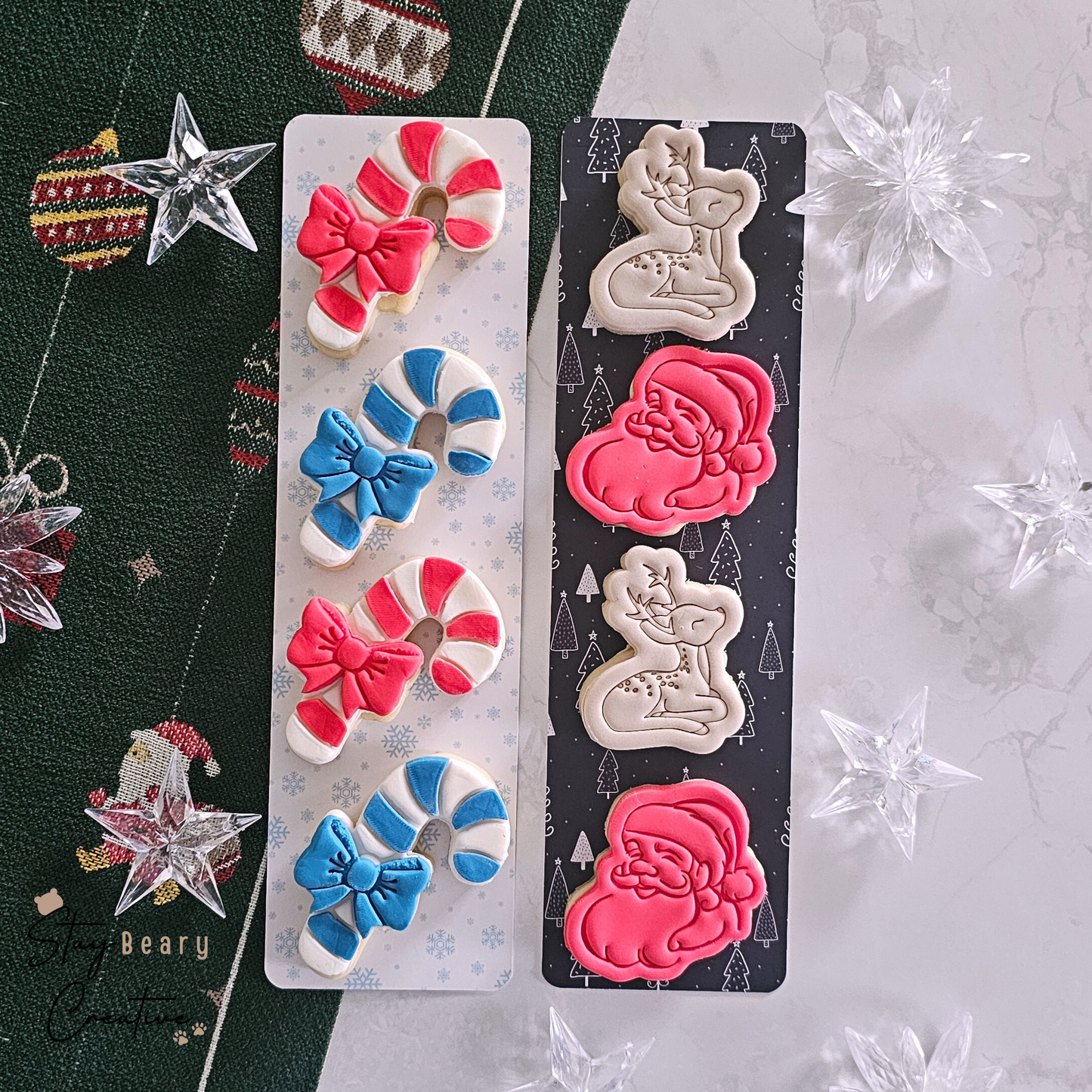 [Food Safe] Winter Forest - Double Sided Designs - Backing Cards - 25 Pack