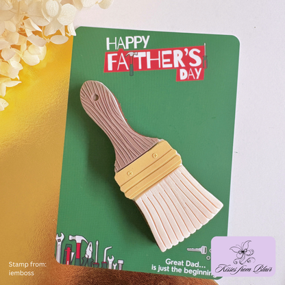 [Food Safe] Bunning's Father's Day - Vertical Cookie Cards - 25 Pack