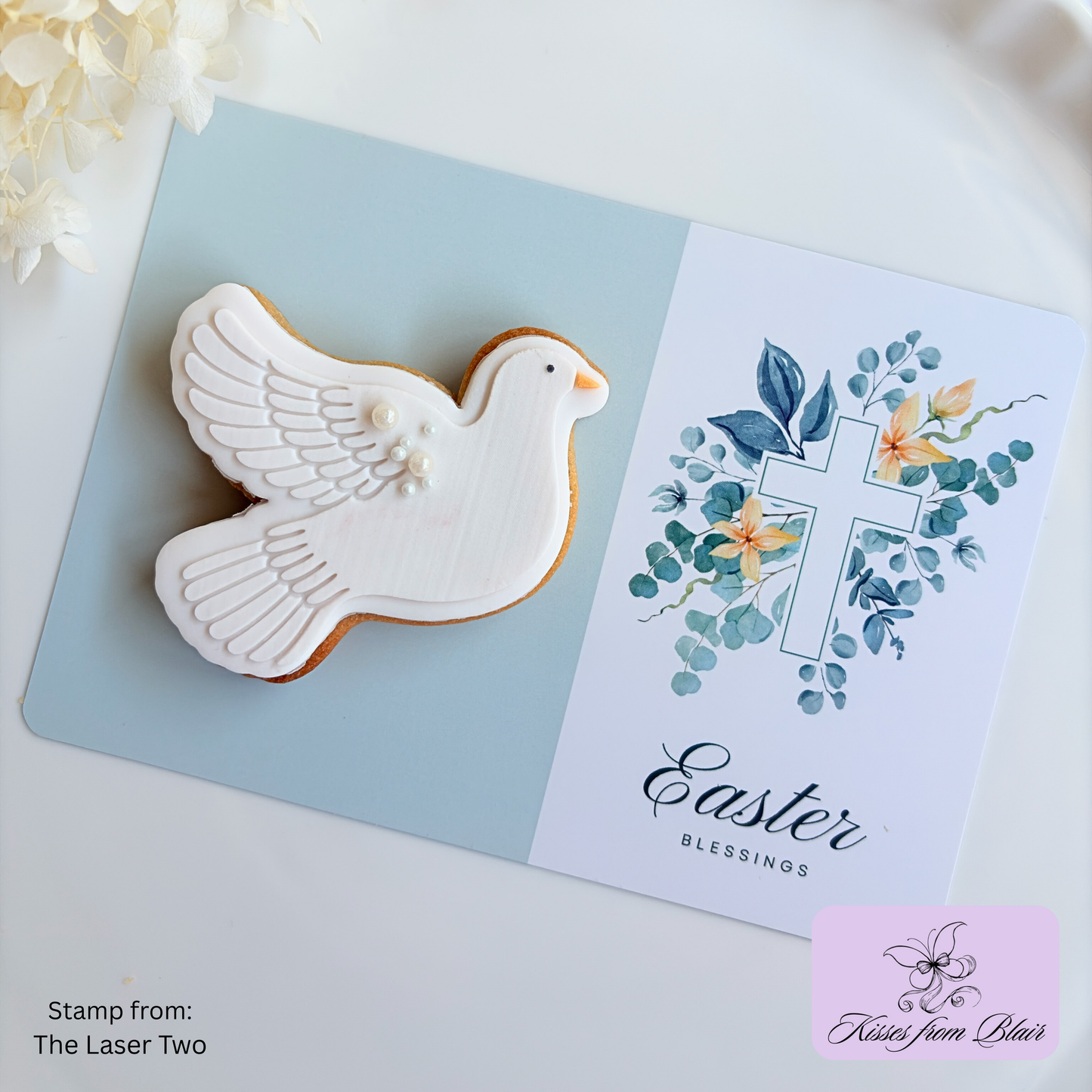 [Food Safe] Easter Blessings - Double Sided Designs - Horizontal Cookie Cards - 25 Pack