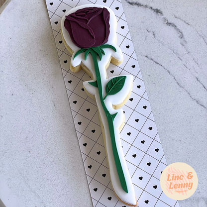 [Food Safe] Black and White Hearts - Double Sided Designs - Backing Cards - 25 Pack