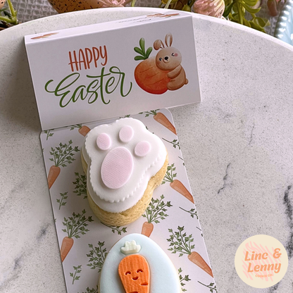 [Food Safe] Happy Easter - Double Sided Designs - Mini Bag Toppers - 25 Pack