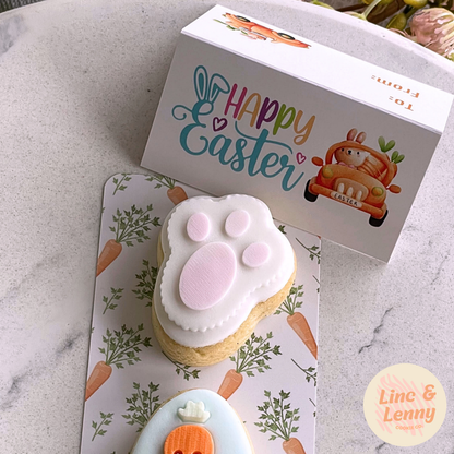 [Food Safe] Happy Easter - Double Sided Designs - Mini Bag Toppers - 25 Pack