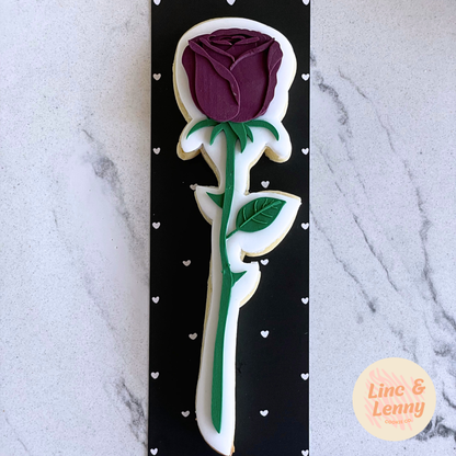 [Food Safe] Black and White Hearts - Double Sided Designs - Backing Cards - 25 Pack