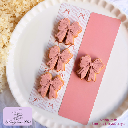 [Reprints] Brown Bows - Long Backing Cards - 25 Pack