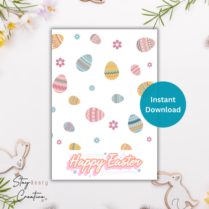[DIGITAL] Easter Eggs - Cookie Cards - 10.5cm x 15cm