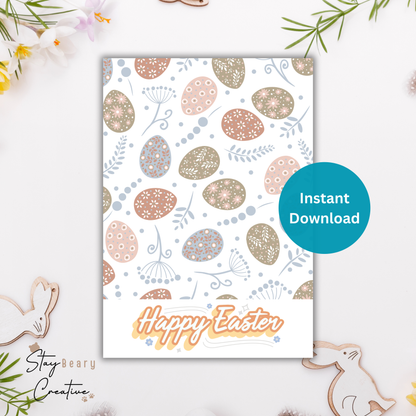 [DIGITAL] Easter Eggs - Cookie Cards - 10.5cm x 15cm