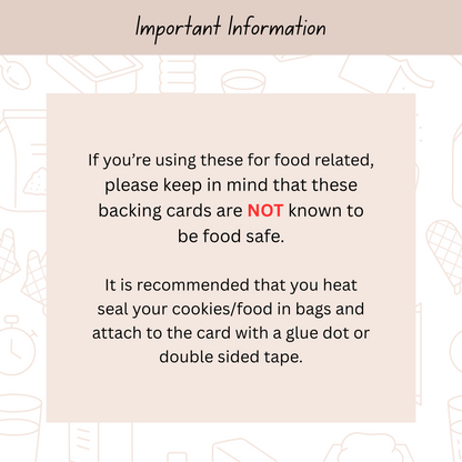 [NOT Food Safe] Flower Bouquet & Love You Grandma - Double Sided Designs - Cookie Cards - 25 Pack