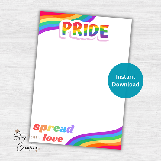[DIGITAL] Pride Month - Spread Love - Cookie Cards - 10.5cm x 15cm