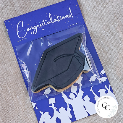 [Food Safe] Graduation - Double Sided Designs - Folded Bag Toppers - 25 Pack
