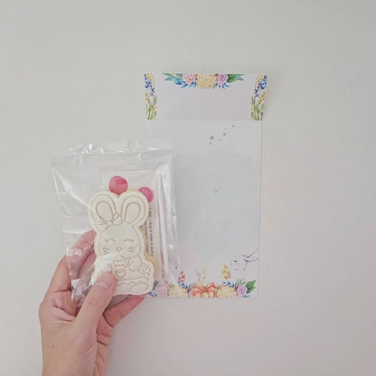 [Printing Samples] Easter Paint Your Own Cookie  - Folded Bag Toppers with Instructions on Back - 25 Pack